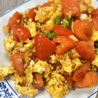Best Scrambled Eggs w. Tomato 番茄炒蛋 in San Antonio, TX